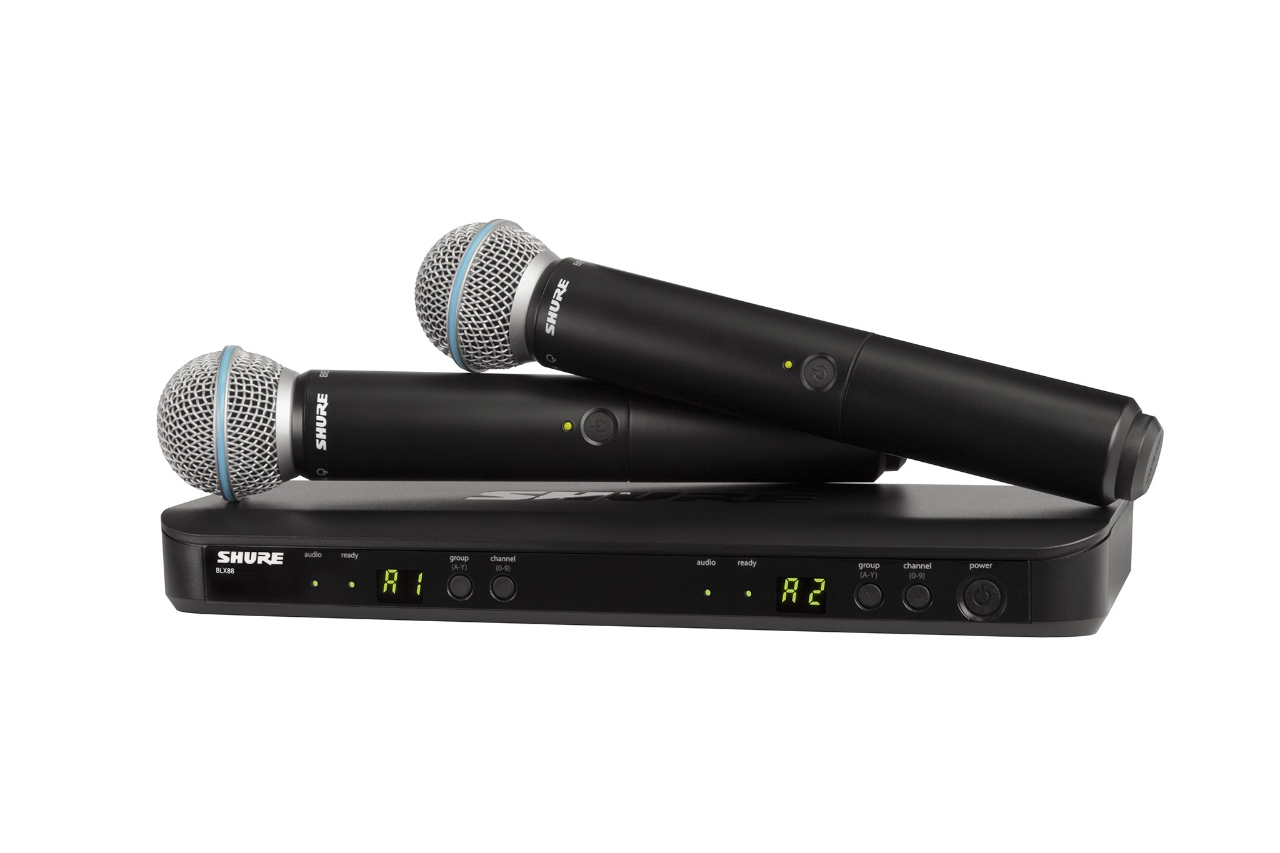 SHURE BLX288E/B58 M17 вокальная радиосистема в Осинниках