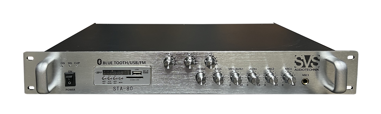 SVS Audiotechnik STA-80 Микшер-усилитель для систем Public Address в Осинниках